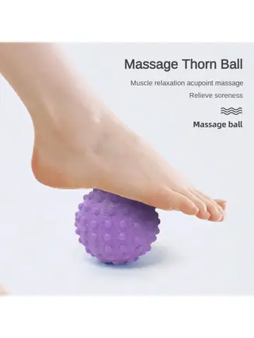 Fascia Ball Raised Point Massage Ball TPR Posture Master Yoga Ball Waist and Back Foot Massage Ball