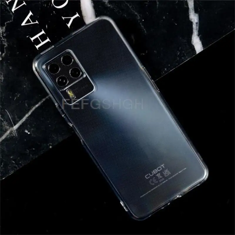 Anti-knock Soft TPU Phone Case For Cubot X50 6.67\