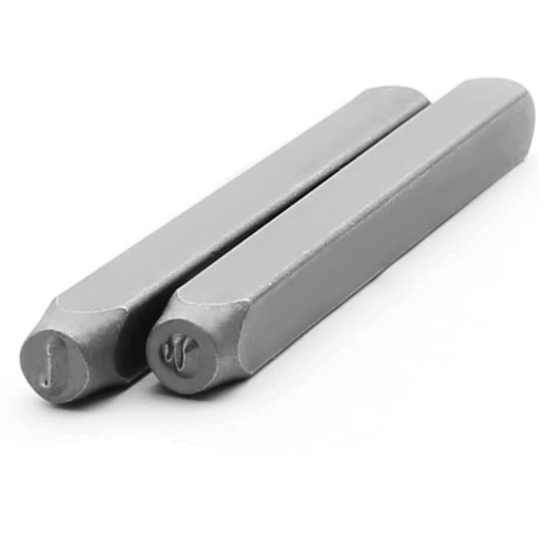 37 Pcs Number Stamp Set Letter Stamp Set 6MM (1/4 Inch) Metal Punch Stamp Kit DIY Arts And Crafts Supplies