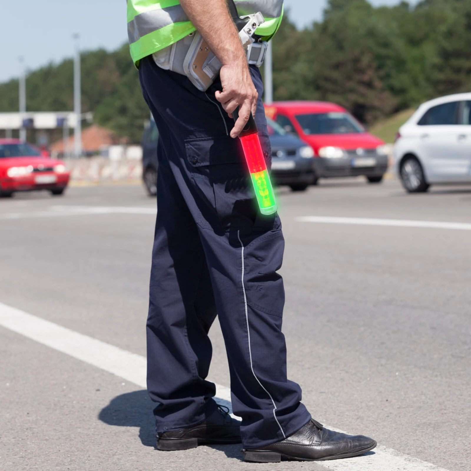 

Traffic Light Stick Reusable Glow Concert Cheering Luminous Party Decor Emergency Warning Tool Portable Hanging Hook