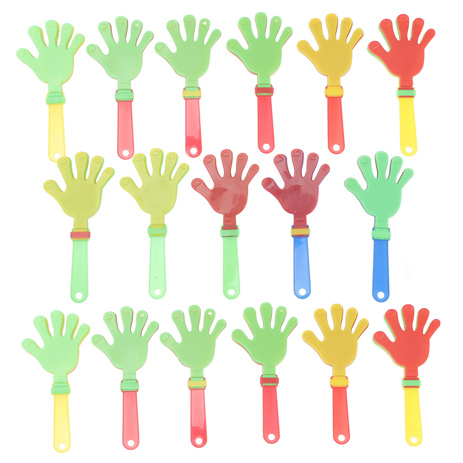 20 Pcs Hands Clapper for Performing Applause Maker Sports Game Large Palm Clapping Device Cheering Party Supplies