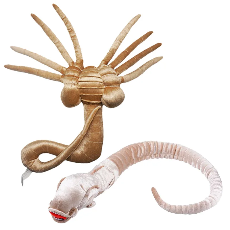 Anime Alien Toys Facehugger Chestburster Decor Doll Cosplay dla dzieci Chidren Fashion Collection Birthday Christmas Gifts