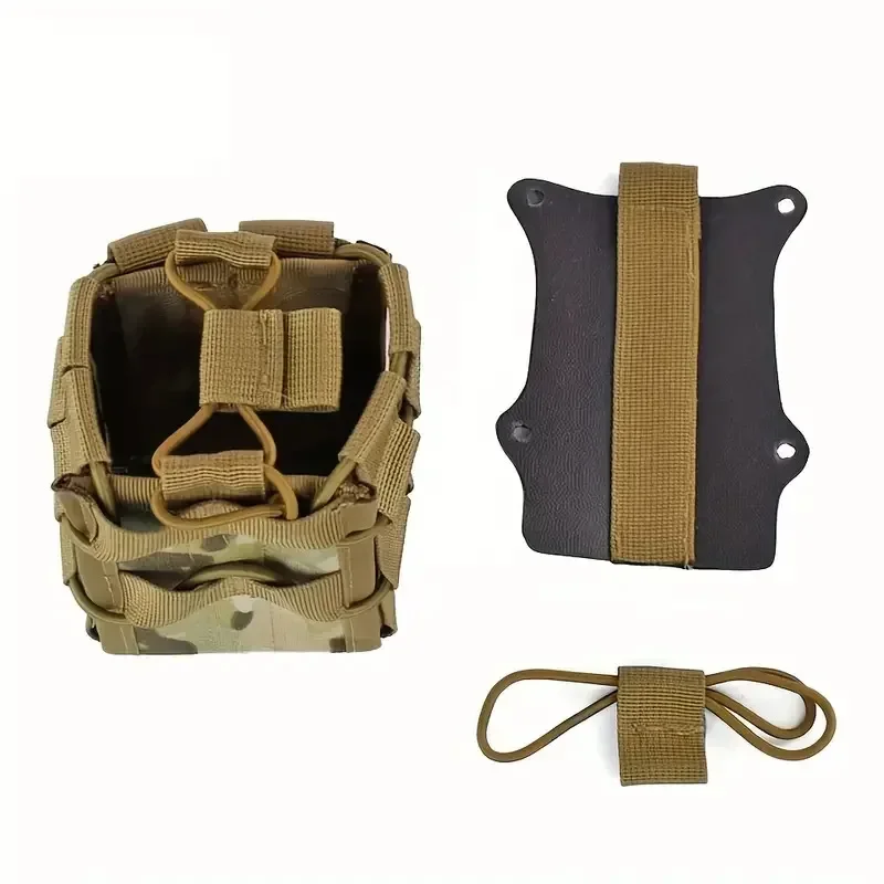 Molle 5.56 7.62 Custodia singola doppia per caricatore M4 M16 AR15 G36 Pistola giocattolo Fucile Mag Fondina Gilet esterno Tasche EDC Marsupio