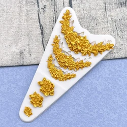 Flowers Rose Silicone Sugarcraft Mold Resin Tools Cupcake Baking Mould Fondant Cake Decorating Tools