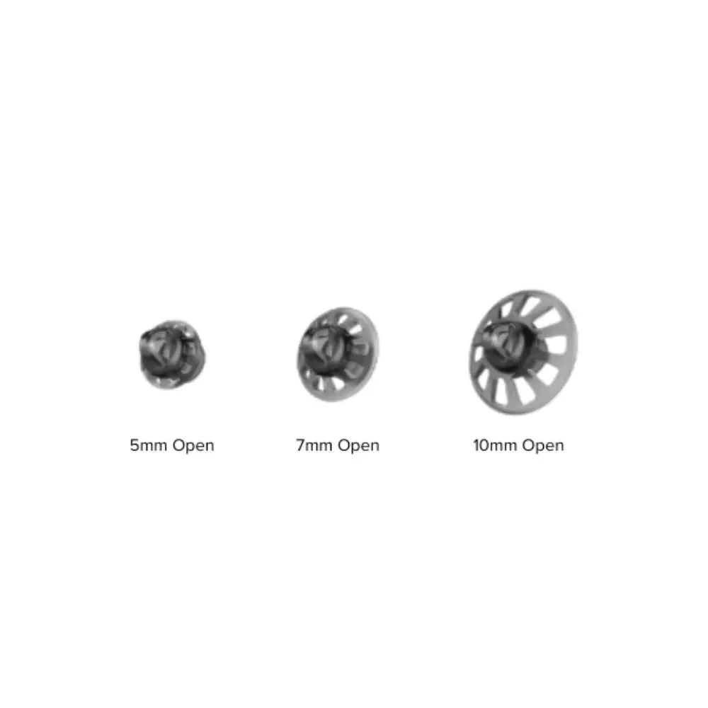 Connexx Eartip 3.0 Open (5mm/7mm/10mm) - Fits Signia Pure Charge & Go AX/IX RIC & Rexton Hearing Aids