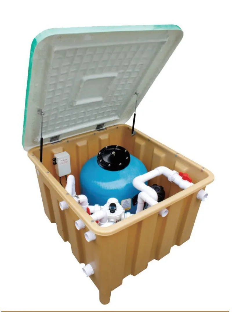 Buried Filter Circulating Swimming Pool Buried Machine Integrated Buried Filter Sand Cylinder Filter
