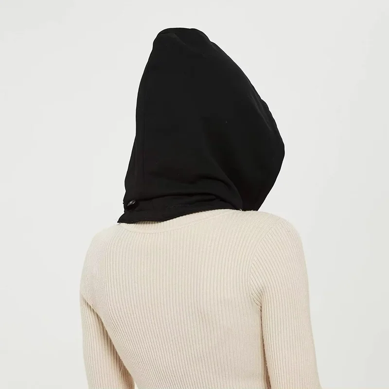 Anti-Radiation Silver Fiber Fabric Hood EMF RF Shielding Face Head Protective Cover WiFi 5G Signal Blocking Hat Antibacterial