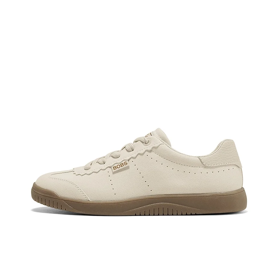 Skechers Casual Abrasion Resistant Breathable Abrasion Resistant Breathable Low top Skateboard Shoes Women's Beige 114570-NAT