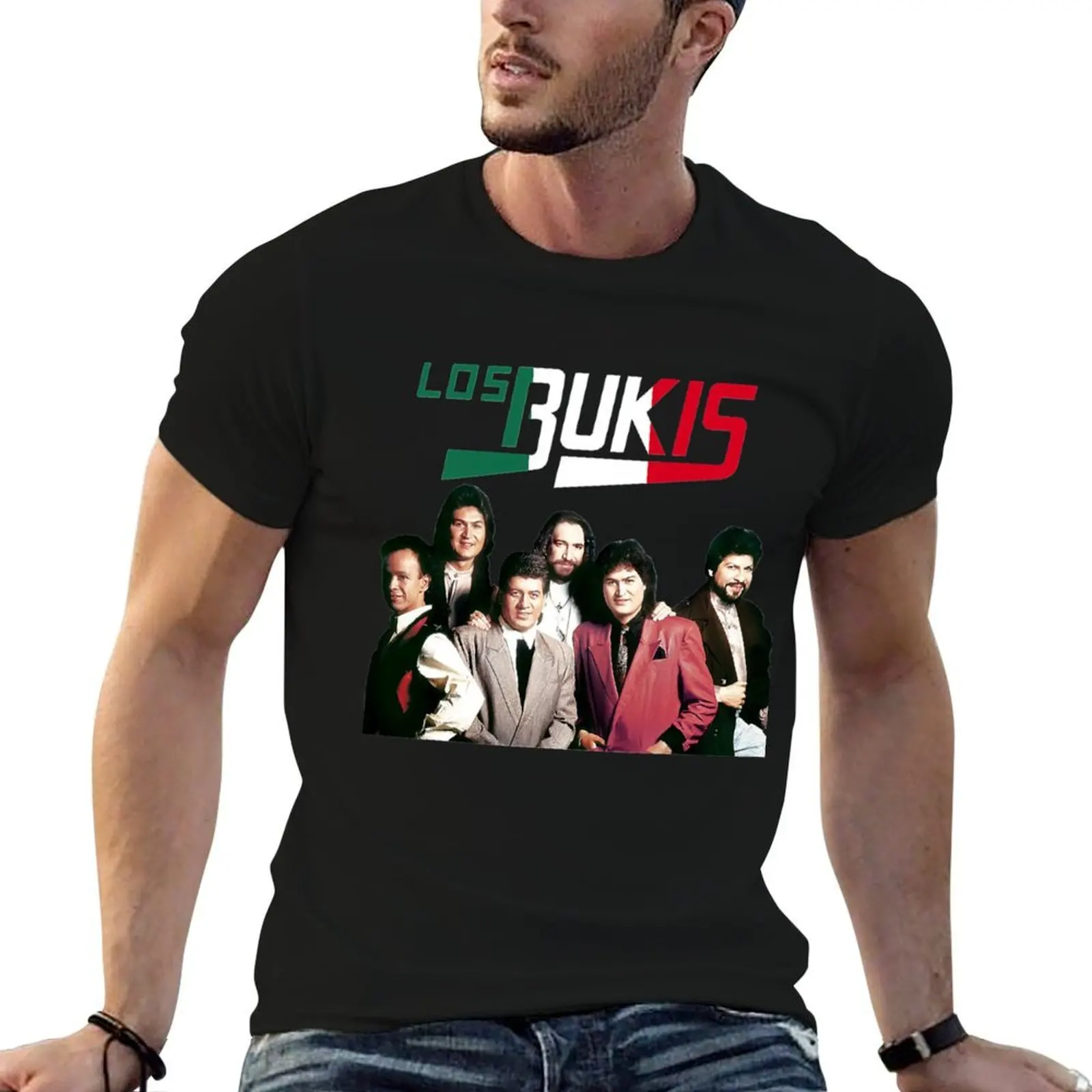 

Vintage Los Arts Bukis Vaporware Band Music T-Shirt t shirt man casual man t shirts graphic T-Shirt