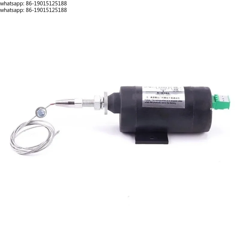 Open type XHQ-PTG 12v/24V solenoid valve for generator set, electrically controlled oil shut-off valve