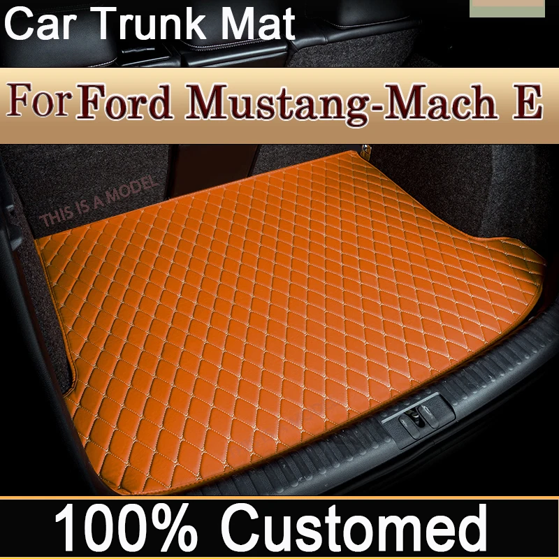 

Car Floor Mats For Ford Mustang-Mach E 2021 2022 2023 2024 Car Trunk Mat Car Accessories Auto Goods Interior Details