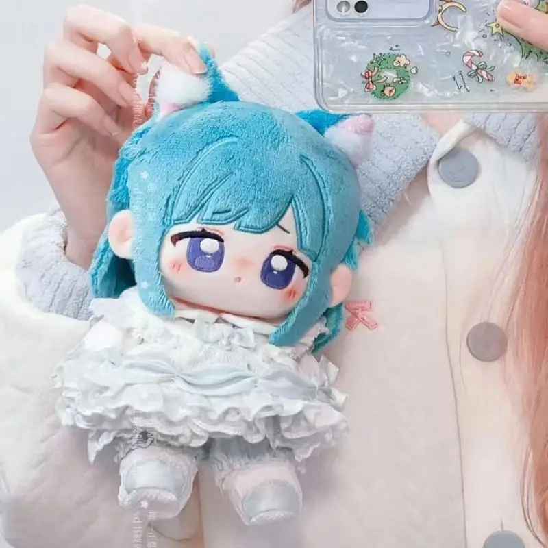 

【New Arrival】Lavender Haired Idol 20cm Cotton Doll Cute Plush Toy Anime Style Character Collectible Original Design