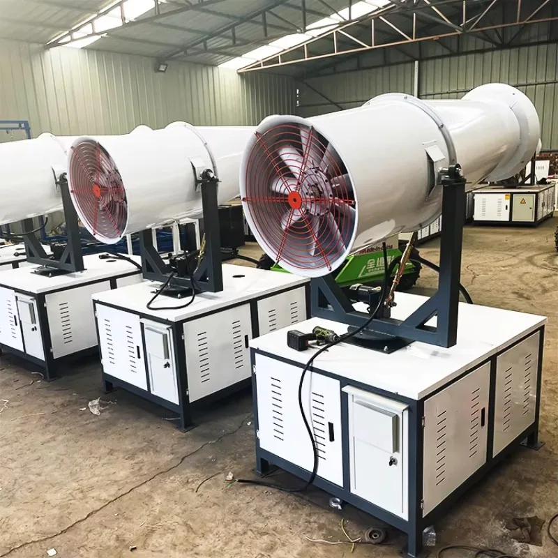 Customize High-Pressure Remote Control Fog Cannon Machine  Effective Dust Suppression for Mining Construction Sites