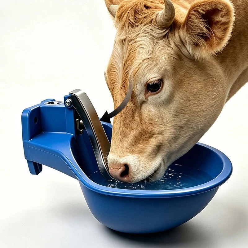 Thickened Large Cattle Drinking Bowl Automatic Waterer, Livestock Water Dispenser Farm Water Supplies for Cow Cattle Horse