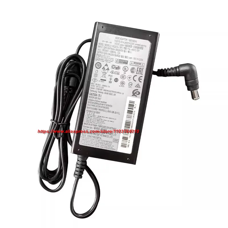 

BN44-00835A A4819_FDY 48W 19V 2.53A Monitor AC/AD Adapter Power Supply Charger For UN32M4500AF UN32K4100AG UN32K4100AF TV Parts