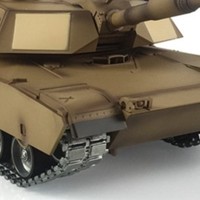 Heng Long 1/16 Scale RC Tank 7.0 Abrams RTR Model 3918 360° Turret Barrel Recoil Metal Track Remote Control Toys TH17804