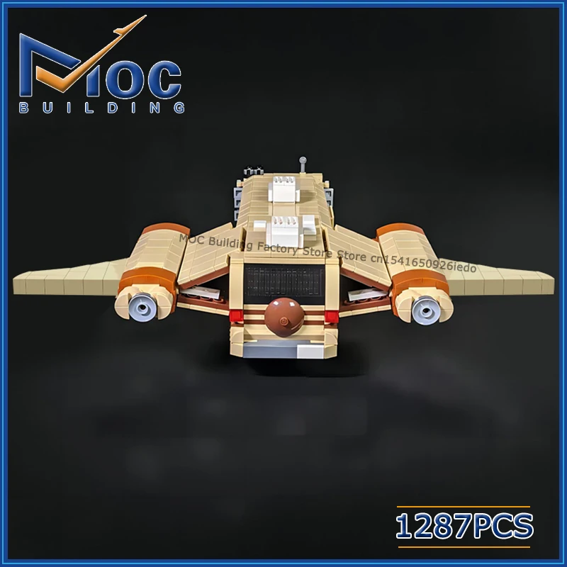 

Горячие строительные блоки MOC, космический фильм, боевая ракета, модель летающего автомобиля, сделай сам, сборные кирпичи, классический автомобиль, коллекция игрушек, рождественский подарок