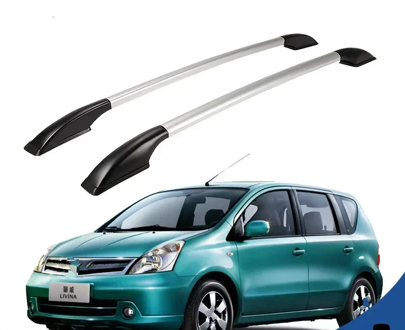 

For Nissan Livina 1.6m High-quality Aluminum Alloy Side Bars Rails Roof Rack Car Accessories Styling