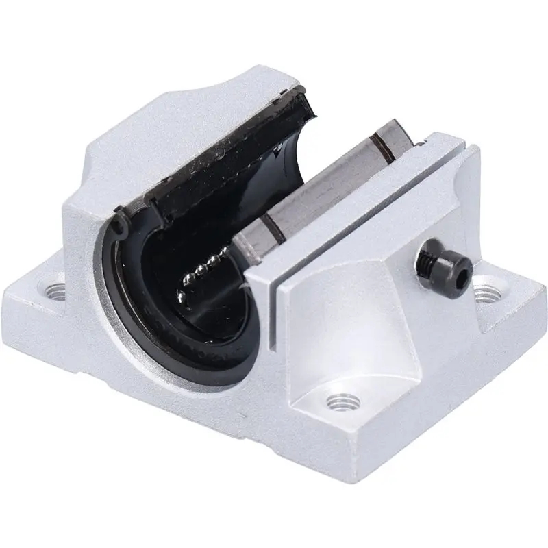 【CYBER MONDAY】TBR20UU Linear Ball Bearings Block 20Mm Bore Dia Diameter Linear Slider Unit Bearing Blocks