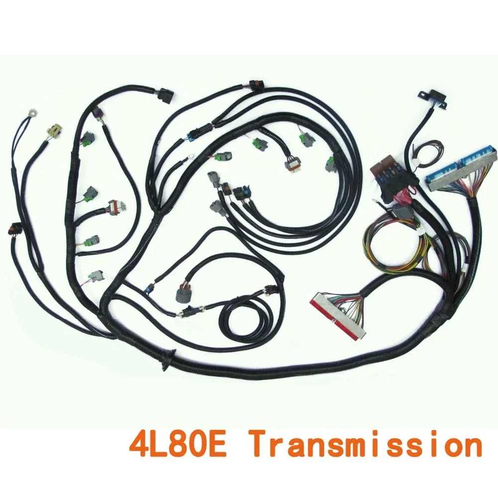 Drive by Cable 1997-2006 LS1 LS2 LS3 Swap automotive engine wire harness With 4L60E/4L80E Transmission EV1 Fuel Injector