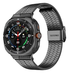 For Samsung galaxy watch Ultra band 47mm business stainless steel strap Galaxy watch ultra 47mm correa Bracelet men woman strap