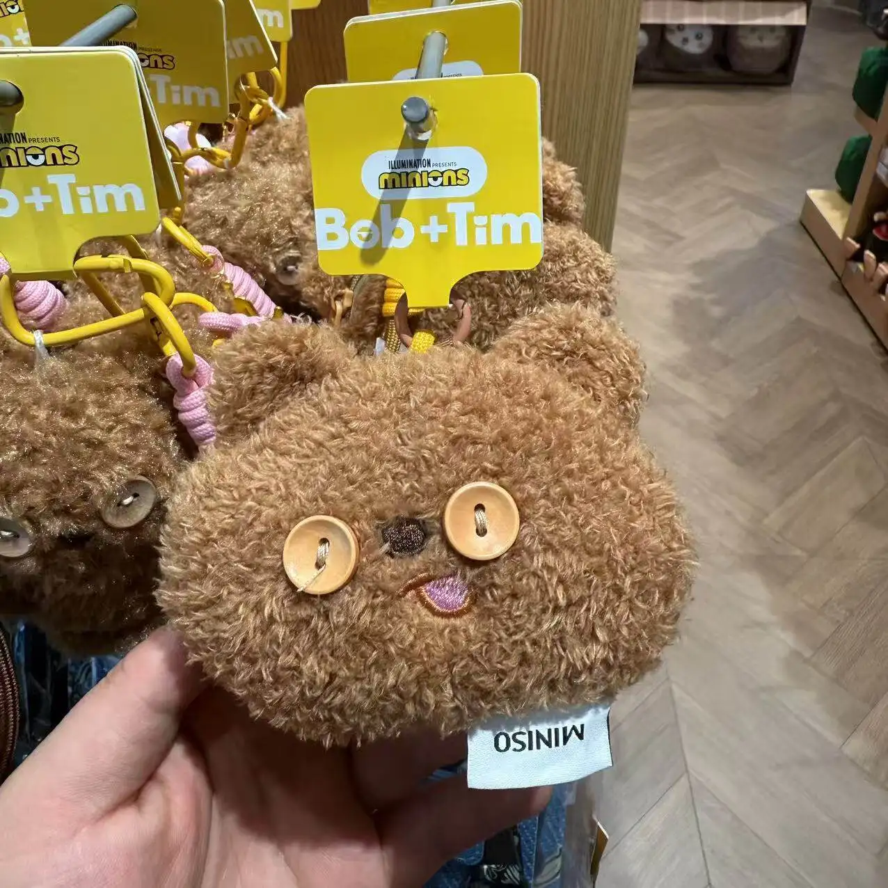 

Universal Studios Minions TIM Bear Headphone Case Cute Cartoon Earphone Pouch Portable Storage Bag Travel Organizer Collection