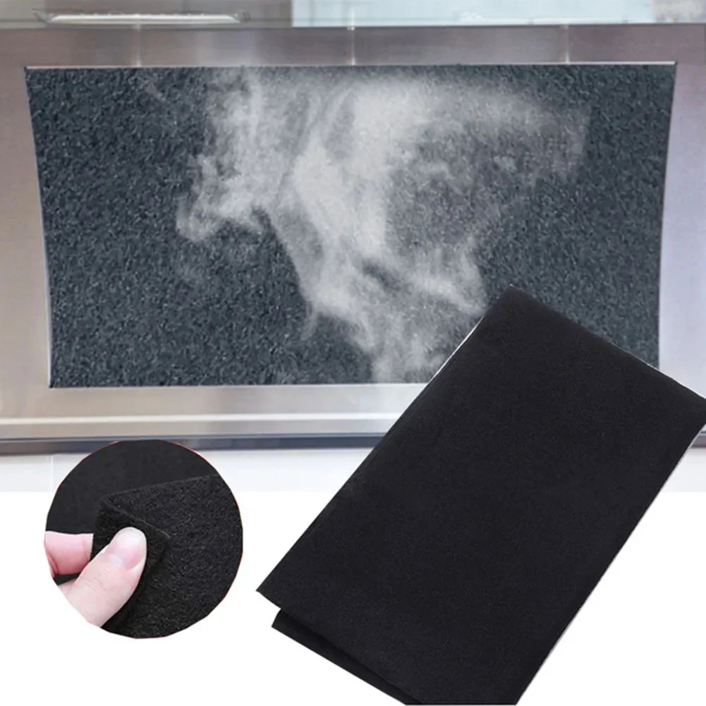 1PCS Air Conditioner Black Activated Carbon Filter Sponge Household Air Conditioner Filter Cotton Range Hood Filter Cotton