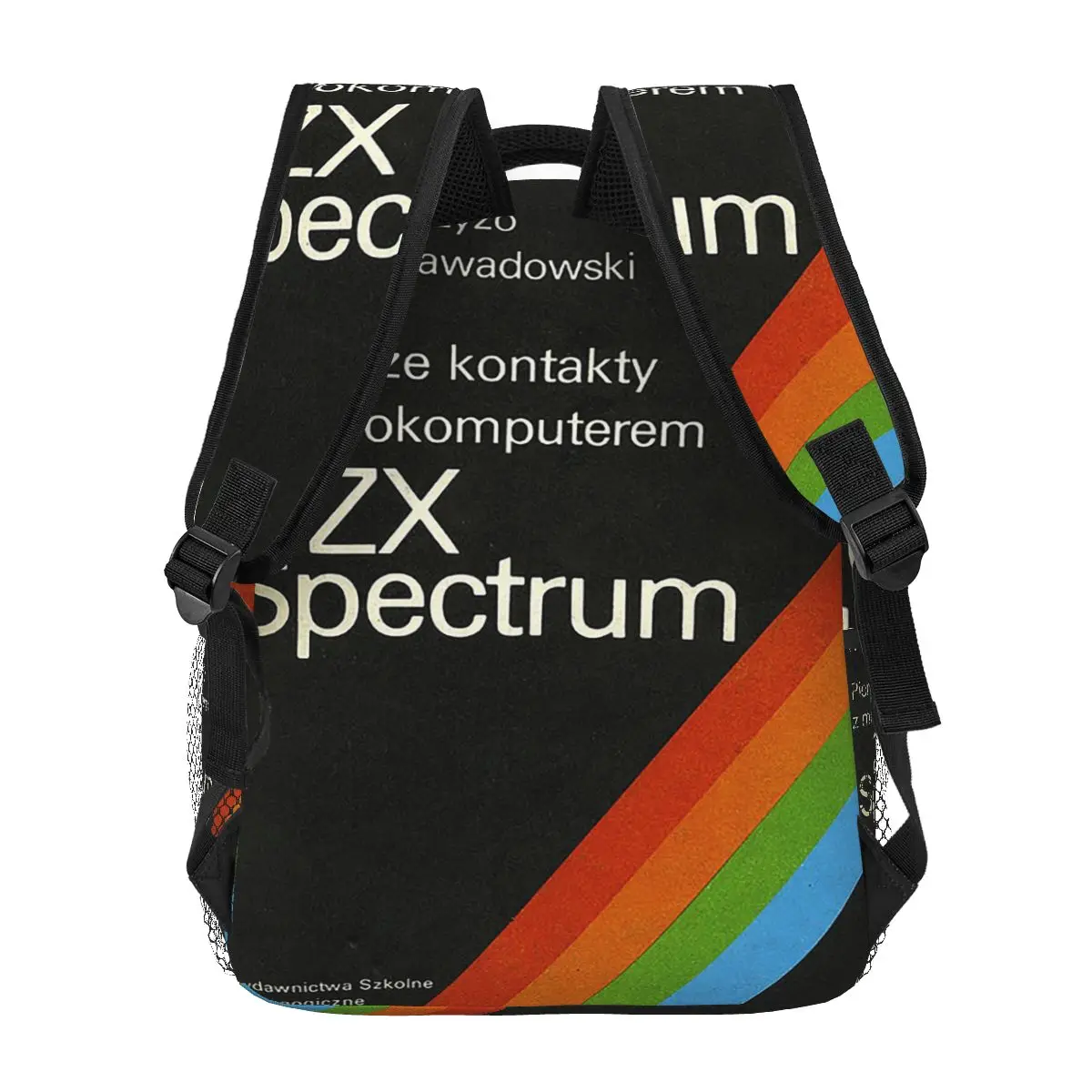 حقائب ظهر ZX Spectrum للأولاد والبنات حقيبة كتب للطلاب حقائب مدرسية كرتونية للأطفال حقيبة كتف بسعة كبيرة