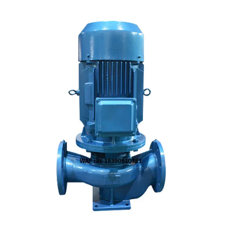 

ISG Vertical Pipeline Pump Hot Water Circulation Booster Wastewater Sewage Treatment Pump for Clean Water Sump