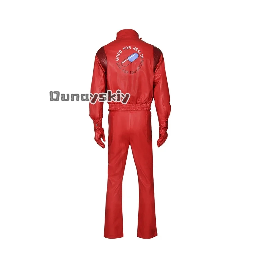 Shotaro Kaneda Cosplay Costume Full Set PU Red Motorcycle Uniform Halloween Party Uniform Fancy Cosplay Outfits Anime AKIRA view 4