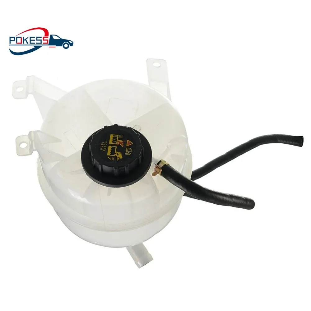 

4C2Z8A080BC 9C3Z8101B Expansion Coolant Tank with Cover for Ford E-150 E-250 E-350 Econoline E-450 Radiator Overflow Tank