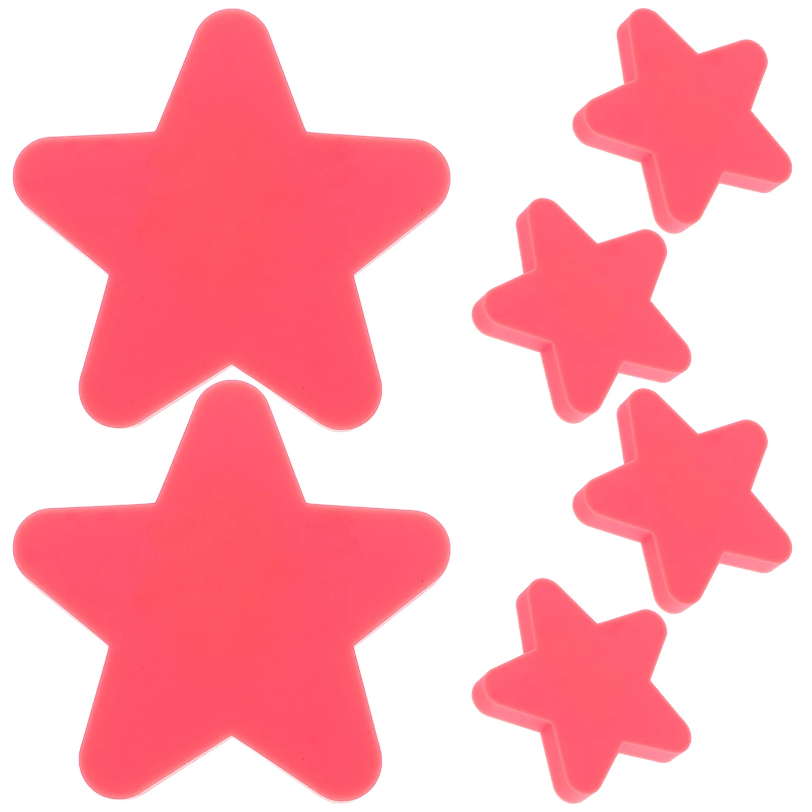 

6pcs Drawer Cabinet Pulls Star Shaped Cute Knobs For Dresser Drawers Room Furniture Handles Hardware Armoire Closet Door