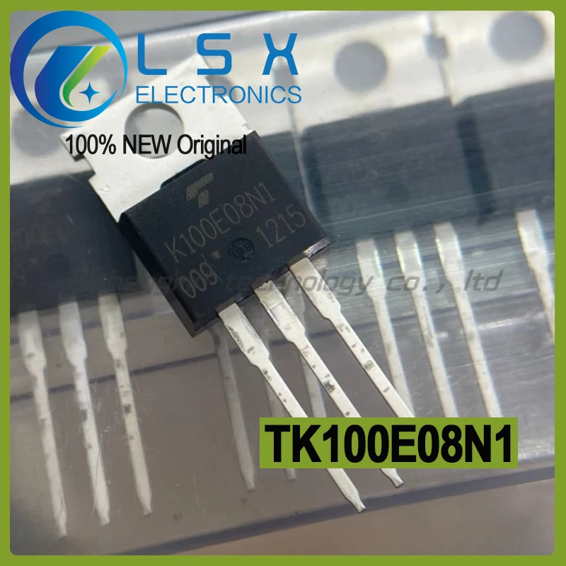 10pcs K100E08N1 TK100E08N1 TO-220 100A 80V TO-220 New and Original