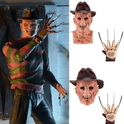 Killers Jason Mask Hat Claws Freddy Krueger Horror Movies Scary Latex Headgear Cosplay For Emulsion For Halloween Party Costumes