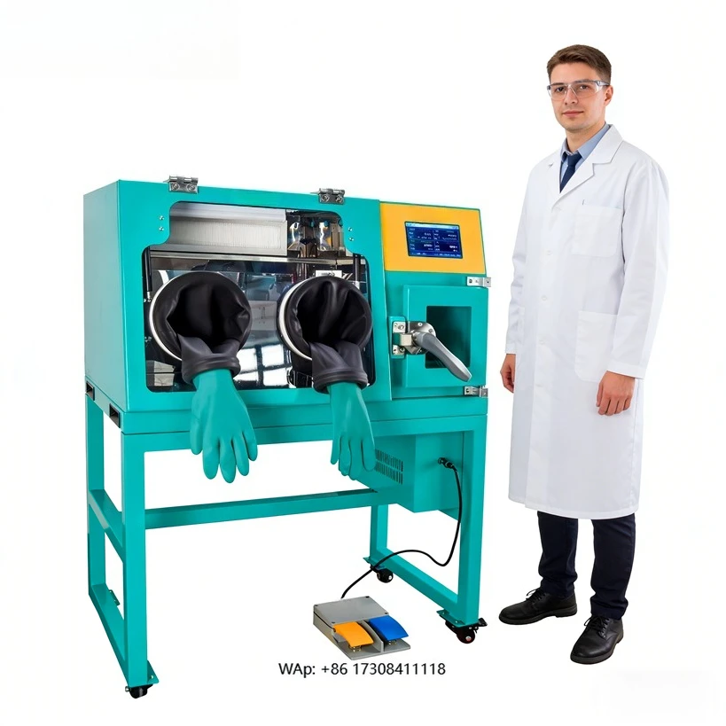 Anaerobic Incubator Oxygen Free Culture System Glove Cabinet for Biology Research of Soil or Waste Water or Agriculture