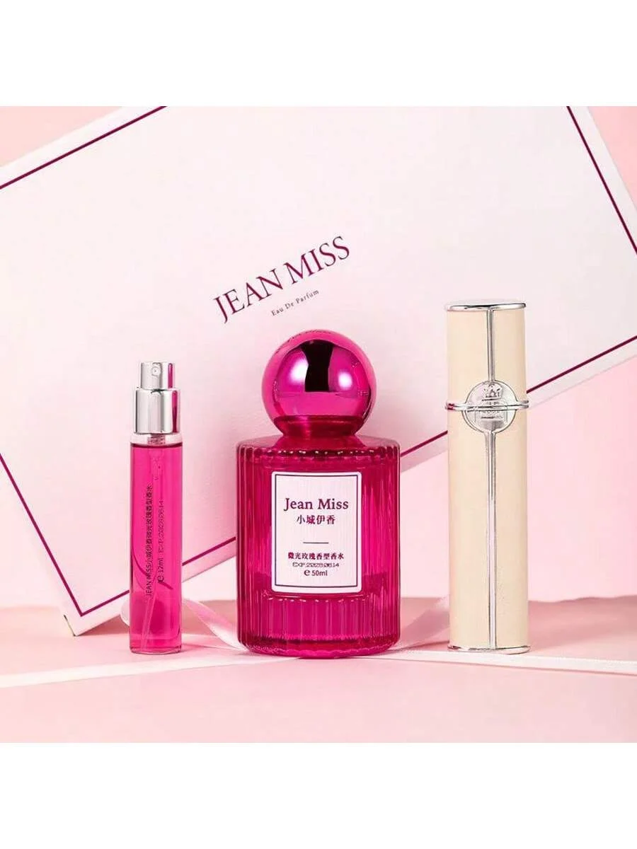 

Женский парфюмерный набор, изысканная подарочная коробка, 4 разных стиля, лучший подарок для женщин, стойкий аромат, 2 предмета