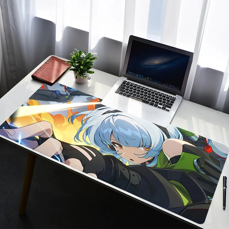 

Anime Mousepad Gamer Zenless Zone Zero Anby Demara Gaming Mouse Pad Desk Mat Playmat Computer and Office Cabinet Keyboard Pad