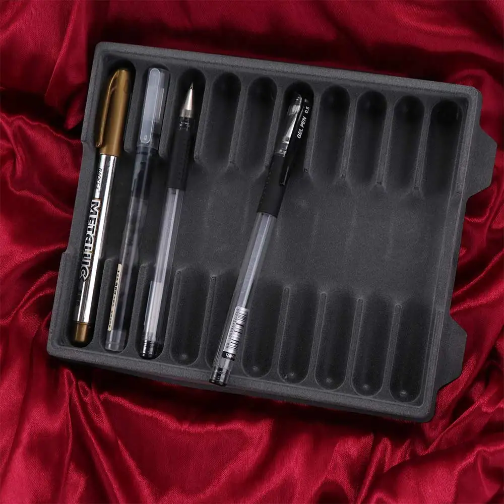 Transparent Fountain Pen Box Storage Case Hold 10 Pens Pen Organizer Box Pen Collector Plastic Pens Display Case Ink Pen