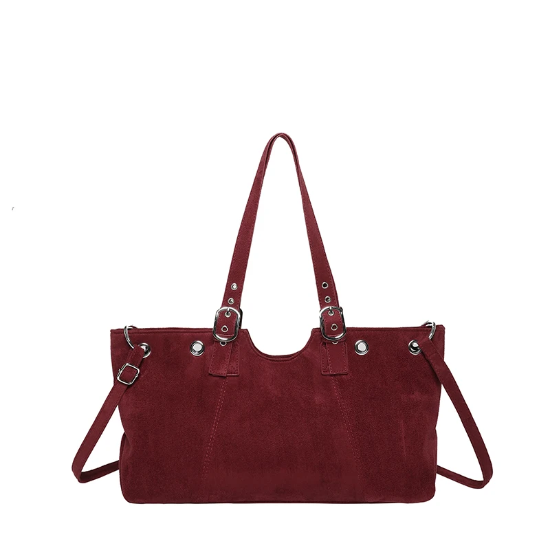 

Large Capacity Women Suede Handbags Tote Bags High Quality Ladies Shoulder Tote Bags Casual Female Big Shopping Crossbody Bag