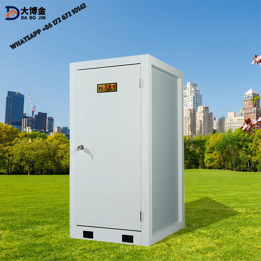 

Portable Mobile Container Toilet Sturdy Durable for Construction Sites Hotels Villas Hospitals Made of Steel Sandwich Panel