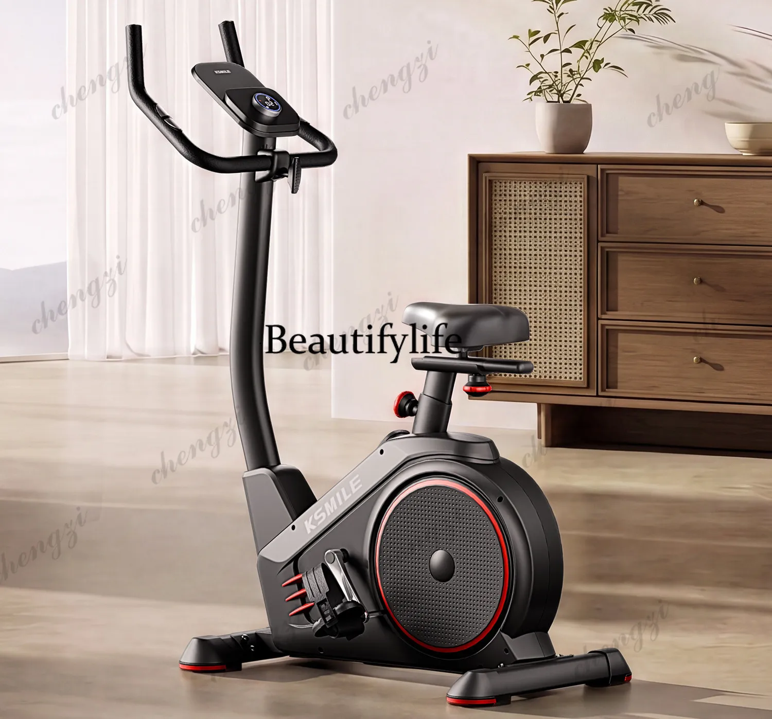Spinning bicycle household model small indoor silent hip training sports equipment fitness and weight loss