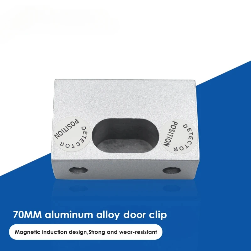 SASOCD U Bracket Shaped Glass Door Clamp Electric Bolt Lock Access Control for Frameless Glass