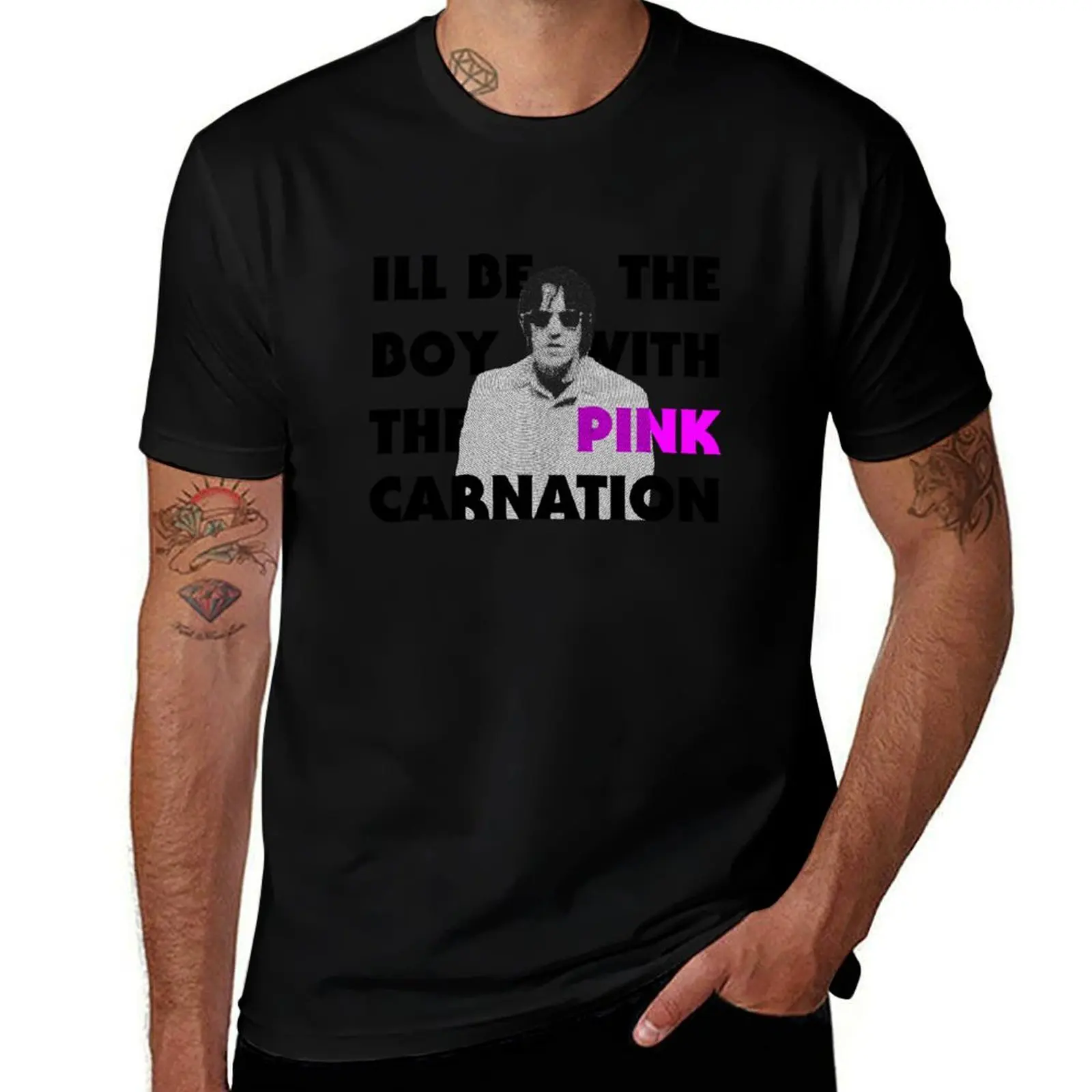

elliot smith pink carnations T-Shirt Christmas Theme Tee Top