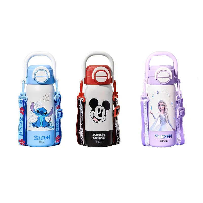 

520ml Disney Children Hermos Cup for Elementary School Students Made of 316 Stainless Steel for Easy Carrying and Large Capacity