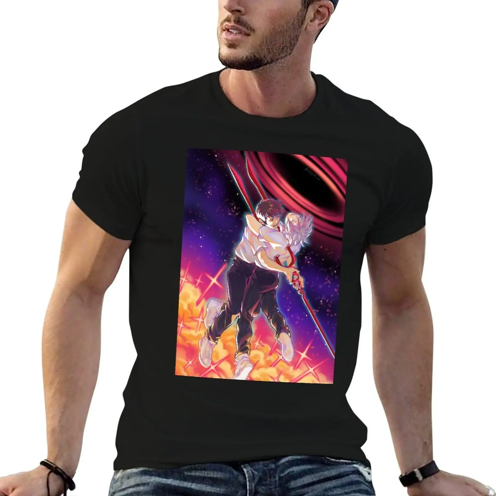 

Third Impact T-Shirt man graphic t shirt t shirts for man cotton T-Shirt