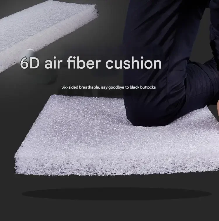 4D Air Fiber Pad, Floor Kneeling Cushion, Chair Cushion, Easy to Clean Without Deformation, Game Sofa Sedentary Buttocks Pad
