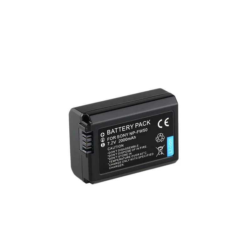 Pour SONY np-fw50 distillé FW50 Caméra Batterie Pour Sony Alpha a6500 a6300 a6000 a5000 a3000 NEX-3 a7R a7S NEX-7 NEX-3D NEX-3K NEX-5R