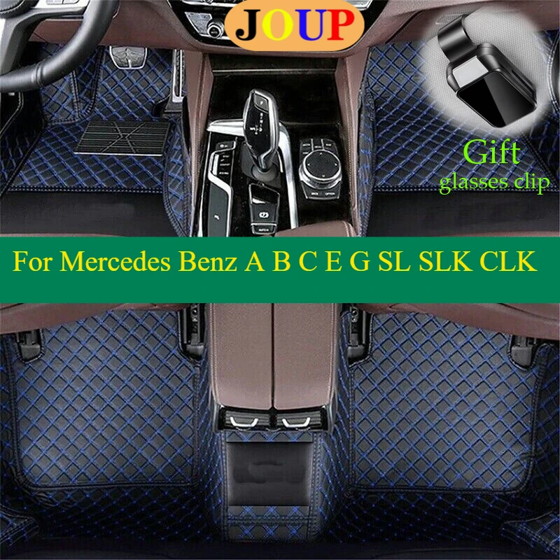 

For Mercedes Benz A B C E G SL SLK CLK Car Floor Mats Custom All Weather Carpets Covers Left /Right Hand Drive