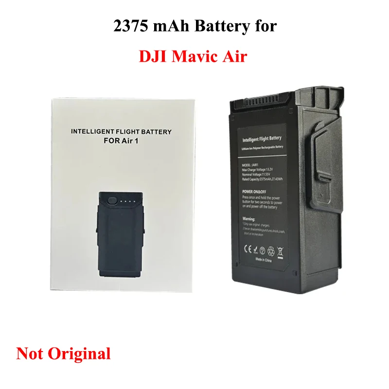 For Mavic Air 2375mAh Battery 11.55V Flight Time 21 Minutes Compatible with DJI Mavic Air Drone Replacement Battery Accessories