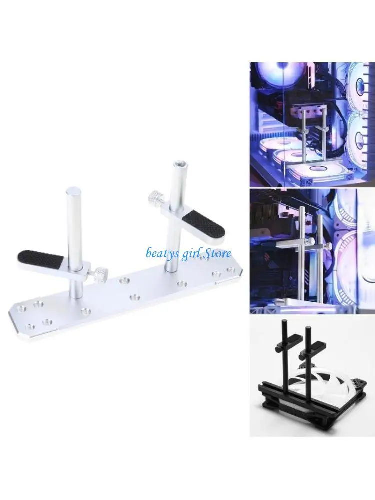 

C7AB Graphics Card Holder, GPU Support Bracket Metal Chassis Fan Position